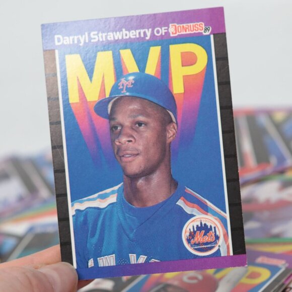 Vintage 1989 DonRuss MLB Baseball Cards 80s Daryll Strawberry Cal Ripen Sports - Picture 4 of 13